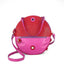 MACARON leather bag - poppy