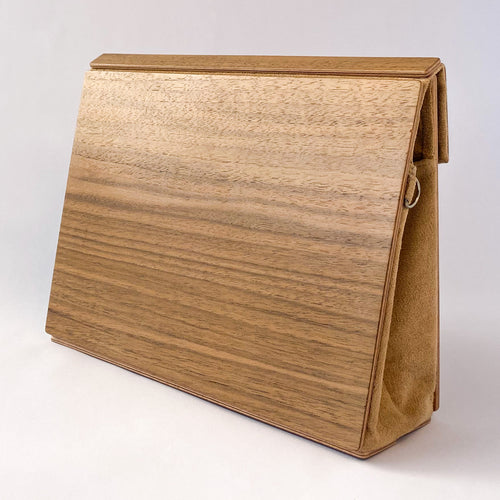 Wooden Cross-Body Bag European walnut