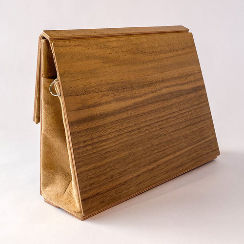 Wooden Cross-Body Bag European walnut