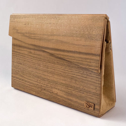 Wooden Cross-Body Bag European walnut