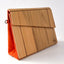 Wooden Cross-Body Bag Satin walnut