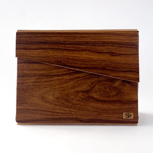 Wooden Cross-Body Bag Rosewood Santos