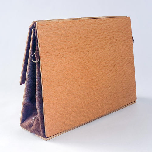 Wooden Cross-Body Bag Snake