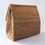 Wooden Curved Cross-Body Bag European Walnut