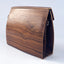 Wooden Curved Cross-Body Bag Rosewood Santos