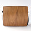 Wooden Curved Cross-Body Bag Walnut