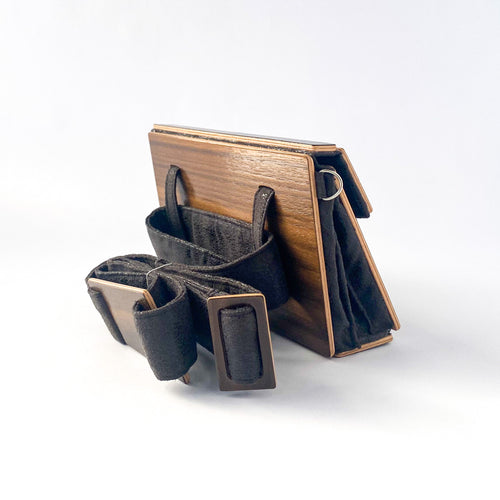 Wooden Belt-bag Eucalyptus