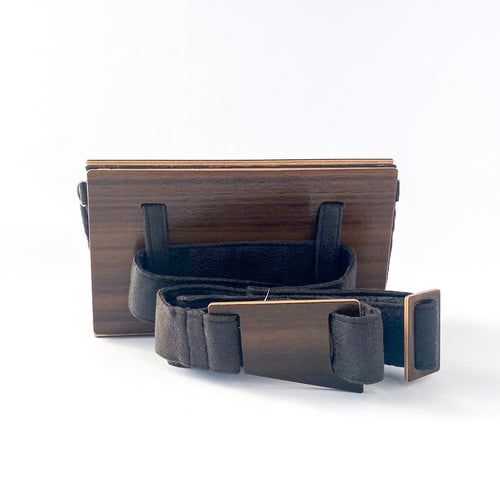 Wooden Belt-bag Eucalyptus