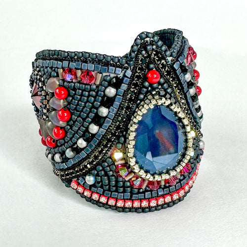 Handcrafted Luxe Bead Fusion Bracelet